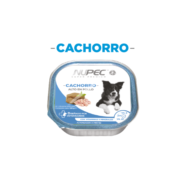 Lata Alimento Húmedo Nupec Cachorro