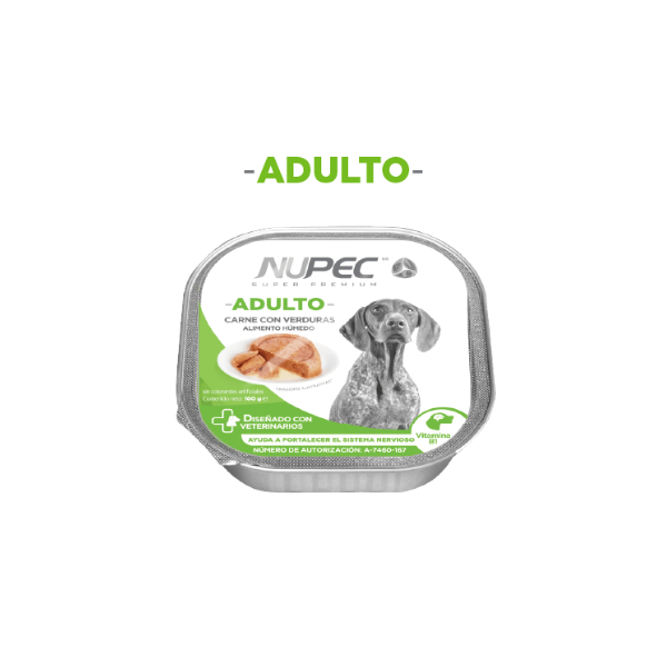 Lata Alimento Húmedo Nupec Adulto