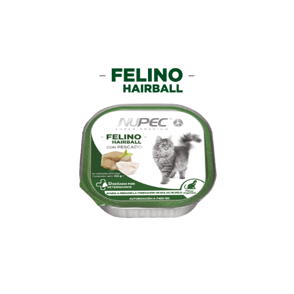 Lata Alimento Húmedo Nupec Hairball