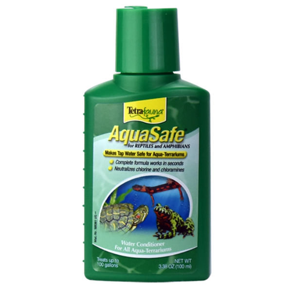 Acondicionador Aquasafe for Reptiles and Amphibians 3.4 oz (100 ml)