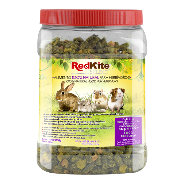 Alimento Hervivoros Select Redkite 1 kg