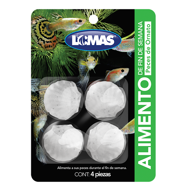 Alimento de Fin de Semana para Peces