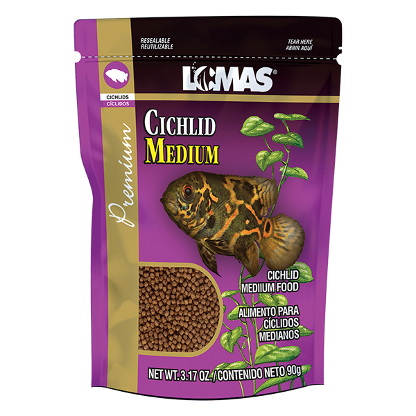 Alimento para Ciclidos Medianos 90 gr