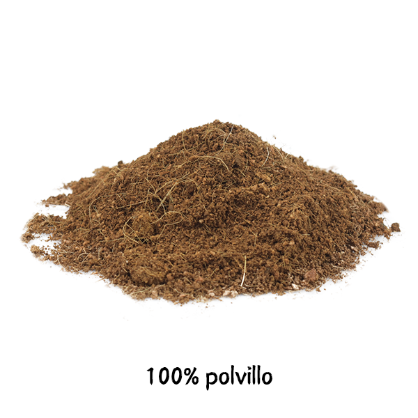 Sustrato de Fibra de Coco 100% Polvillo